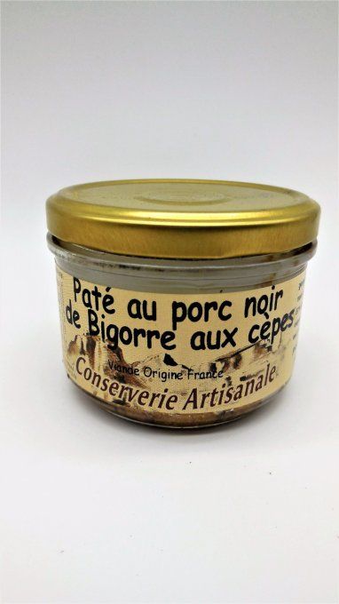 Paté Porc Noir Gascon aux Cèpes 